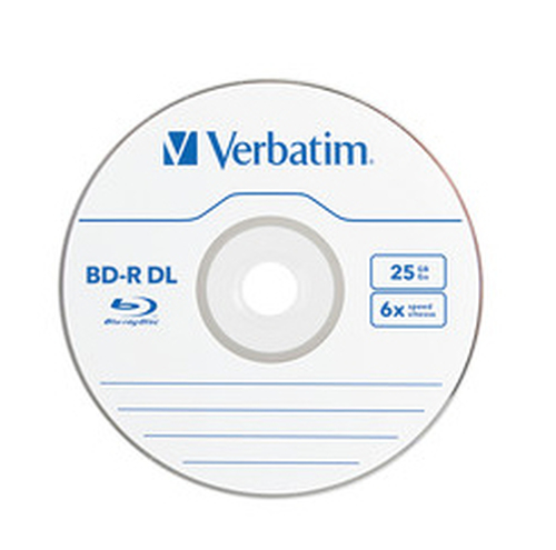 Verbatim BD R DL 6X BD-R DL 50 Go 25 pièce(s)