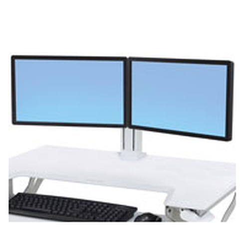 97-934-062 WorkFit Dual Monitor Kit (white)