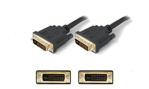 DVID2DVIDSL6F AddOn 1.82m (6.00ft) DVI-D Single Link (18+1 pin) Male to Male Black Cable