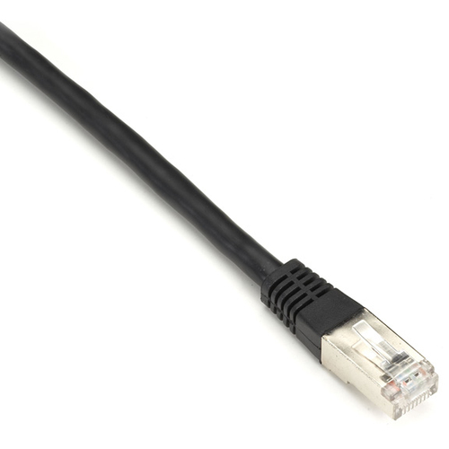 Black Box Cat5e F/UTP câble de réseau Noir 1,8 m F/UTP (FTP)