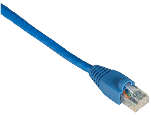 Black Box 1.2m Cat6 UTP 550 MHz câble de réseau Bleu 1,2 m U/UTP (UTP)