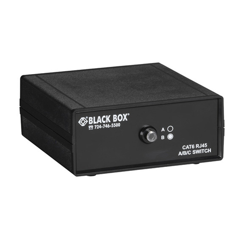 Black Box SW1030A prolongateur réseau Émetteur et récepteur réseau Noir