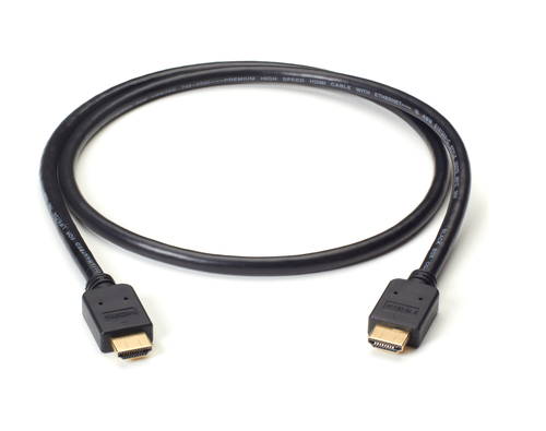 Black Box HDMI M/M 1m câble HDMI HDMI Type A (Standard) Noir