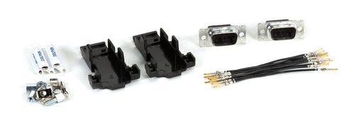 Black Box FA806 changeur de genre de câble DB9 Noir