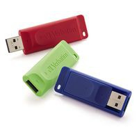 Verbatim 32 GB Store 'n' Go USB Drive lecteur USB flash 32 Go USB Type-A Bleu, Vert, Rouge