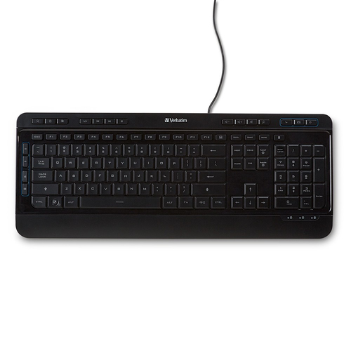 Verbatim 99789 clavier USB QWERTY Noir