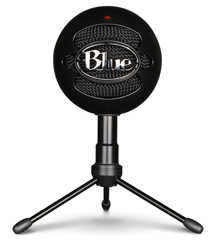 988-000067 Logitech Blue Microphone Blue Snowball ICE USB Mic-BLACK-USB-N/A-AMR-83621300192