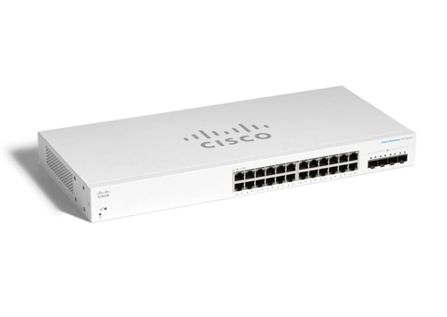 Cisco CBS220-24T-4X Géré L2 Gigabit Ethernet (10/100/1000) Blanc