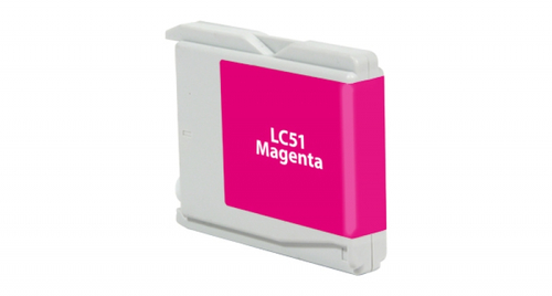 116258 CLOVER IMAGING REMANUFACTURED MAGENTA INK CARTRIDGE REPLACEMENT FOR BROTHER LC51