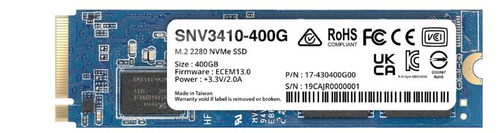 SNV3410-400G SYNOLOGY M.2 2280 NVME SSD SNV3410 400GB