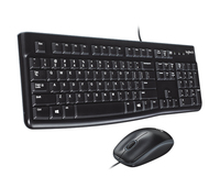 Logitech MK120 clavier Souris incluse USB Noir