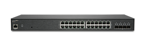 02-SSC-8374 02-SSC-8374 SonicWall SWS14-24 Géré L2 Gigabit Ethernet (10/100/1000) 1U Noir