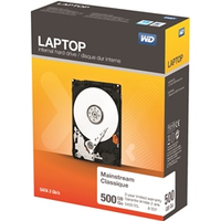 Western Digital 500GB Laptop Mainstream 2.5" 500 Go Série ATA II