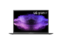 LG Gram 17Z95P i7-1195G7 Ordinateur portable 43,2 cm (17") WQXGA Intel® Core™ i7 16 Go LPDDR4x-SDRAM 512 Go SSD Wi-Fi 6 (802.11ax) Windows 11 Home Noir