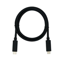 6.56 ft USB-C Data Transfer Cable for Power Adapter, Smartphone, Tablet, Notebook, Docking Station, Dock - First End: 1 x Type C Male USB - Second End: 1 x Type C Male USB - 480 Mbit/s