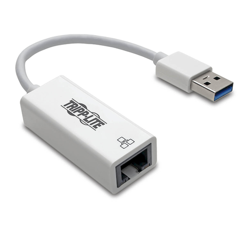 U336-000-GBW USB 3.0 to Gigabit Ethernet NIC Network Adapter - 10/100/1000 Mbps, White