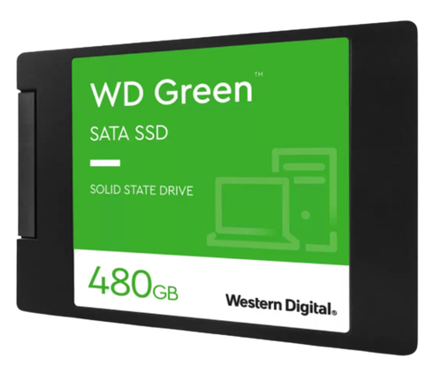 WDS480G3G0A WD Green WDS480G3G0A 480 GB Solid State Drive - 2.5" Internal - SATA (SATA/600)