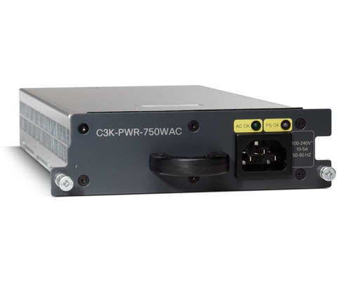 C3K-PWR-750WAC-RF Cisco C3K-PWR-750WAC, Refurbished composant de commutation Alimentation électrique