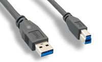 USB3ABMM10-AX Axiom USB3ABMM10-AX câble USB 3,04 m USB 3.2 Gen 1 (3.1 Gen 1) USB A USB B Noir