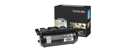 64015SA Lexmark T640, T642, T644 Return Program Print Cartridge Cartouche de toner Original Noir