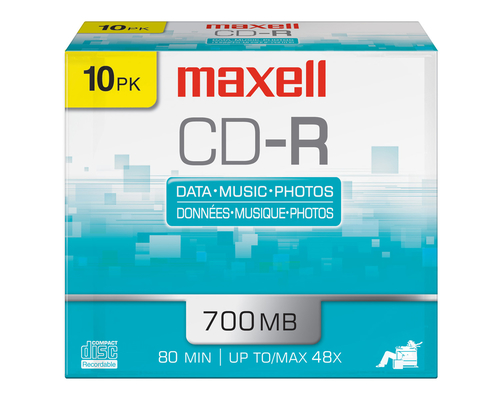 648210 Maxell 648210 CD vierge CD-R 700 Mo 10 pièce(s)