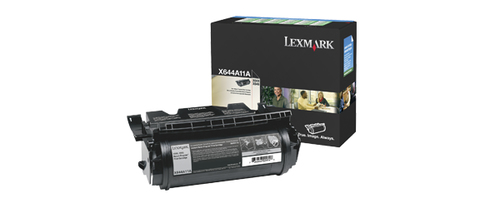 X644A11A Lexmark X642e, X644e, X646e Return Program Print Cartridge cartouche d'encre Original Noir