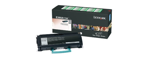 E260A11A Lexmark E260, E360, E46x Return Program Toner Cartridge Cartouche de toner Original