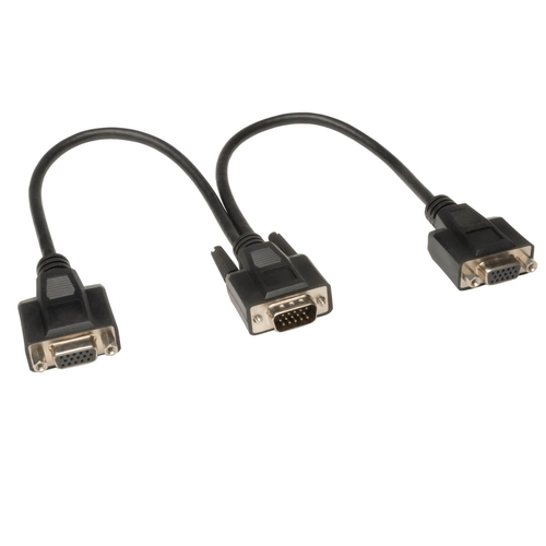 P516-001-HR Tripp Lite P516-001-HR câble VGA 0,3 m VGA (D-Sub) 2 x VGA (D-Sub) Noir