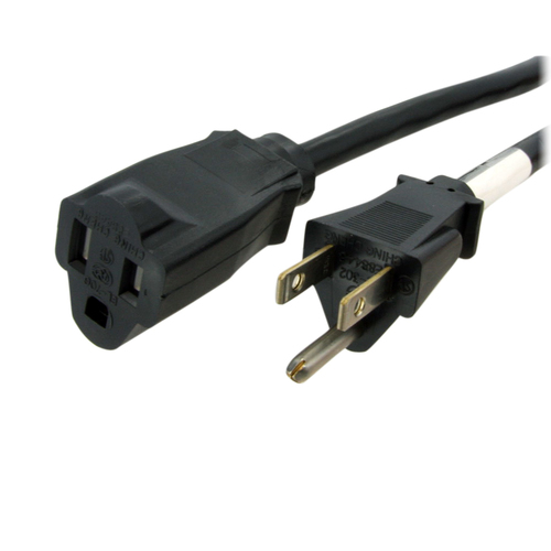 PAC1013 StarTech.com PAC1013 câble électrique Noir 0,9 m NEMA 5-15P NEMA 5-15R