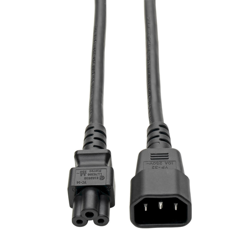P014-006 Tripp Lite P014-006 câble électrique Noir 1,83 m Coupleur C14 Coupleur C5