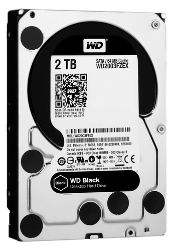 WD2003FZEX Western digital black 3.5" 2000 go série ata iii