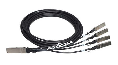 470-AAGE-AX Axiom qsfp/qsfp, 3m câble de réseau noir