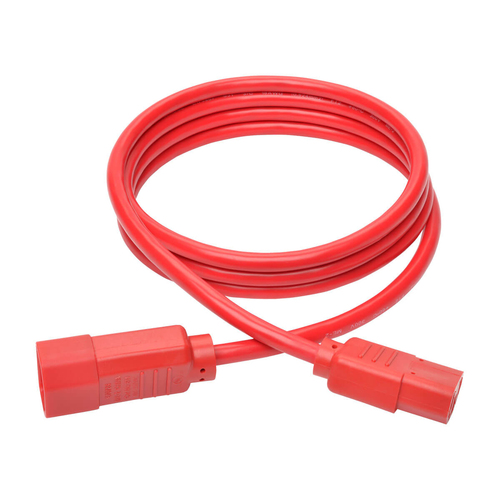 P004-006-ARD Tripp lite p004-006-ard câble électrique rouge 1,8 m coupleur c13 coupleur c14