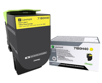 71B0H40 Lexmark 71b0h40 cartouche de toner 1 pièce(s) original jaune