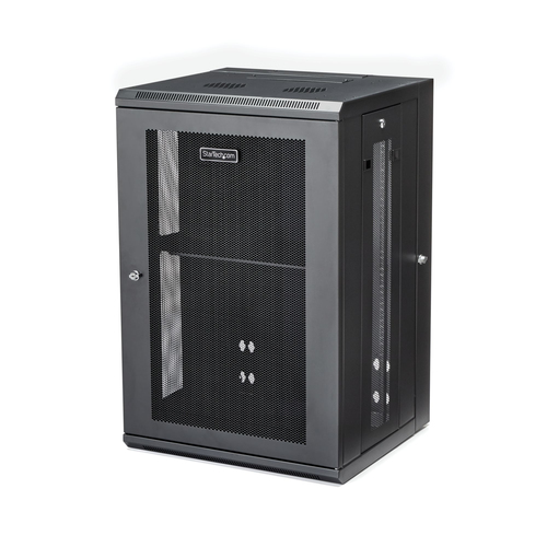 RK1820WALHM Startech.com rack serveur 18u à montage mural - boîtier armoire serveur à charnières - panneau arrière articulé