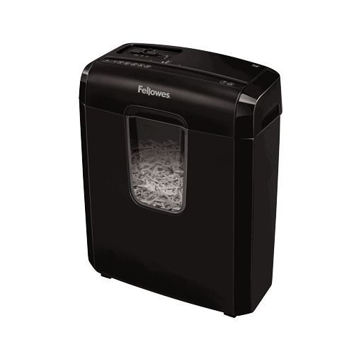 4771502 Fellowes powershred 6c destructeur de papier destruction croisée 22 cm noir