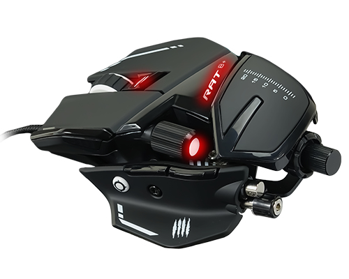 MR05DCAMBL00 Mad catz r.a.t. 8+ souris droitier usb type-a optique 16000 dpi