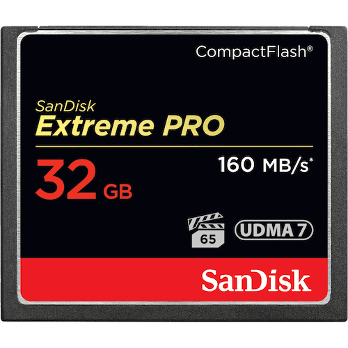 SDCFXPS-032G-X46 Sandisk 32gb extreme pro cf 160mb/s 32 go compactflash