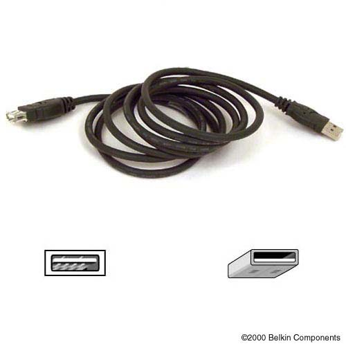 F3U134B06 Belkin usb extension cable 1.8m câble usb 1,8 m noir