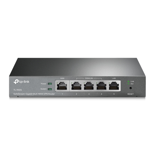 ER605 Tp-link tl-r605 routeur connecté gigabit ethernet noir