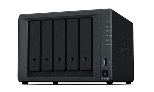DS1522+ Synology diskstation ds1522+ serveur de stockage nas tower ethernet/lan noir r1600