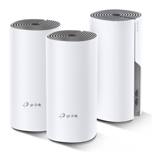 DECO E4(3-PACK) Tp-link deco e4 (3-pack) bi-bande (2,4 ghz / 5 ghz) wi-fi 5 (802.11ac) blanc, gris 2 interne