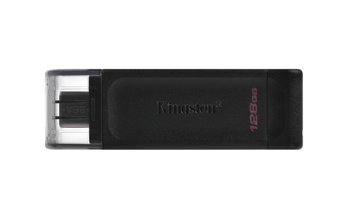 DT70/128GB Kingston technology datatraveler 70 lecteur usb flash 128 go usb type-c 3.2 gen 1 (3.1 gen 1) noir