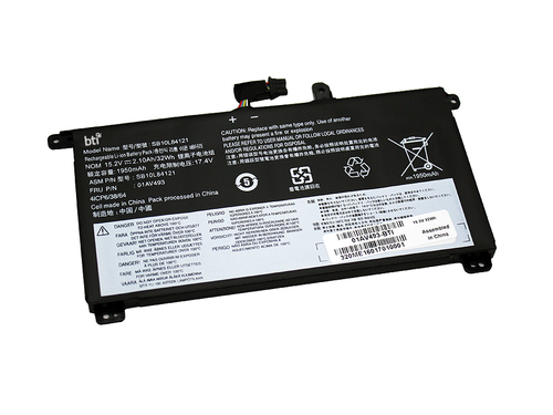 01AV493-BTI Bti batt lenovo thinkpad t570 t580 p51s p52s batterie