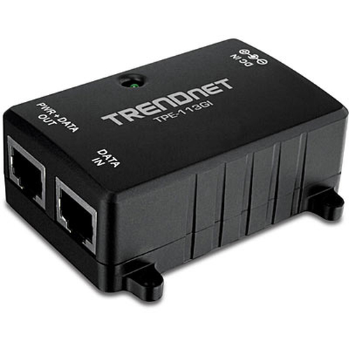 TPE-113GI Trendnet tpe-113gi adaptateur et injecteur poe gigabit ethernet 48 v