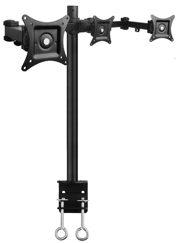 Siig CE-MT0R12-S3 monitor mount / stand 68.6 cm (27") Black Desk