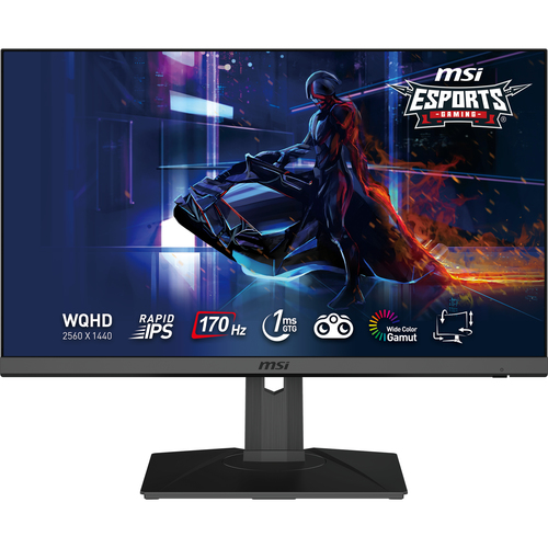 MSI G272QPF computer monitor 68.6 cm (27") 2560 x 1440 pixels Wide Quad HD Black