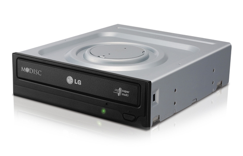 LG GH24NSC0 optical disc drive Internal DVD Super Multi Black, Grey