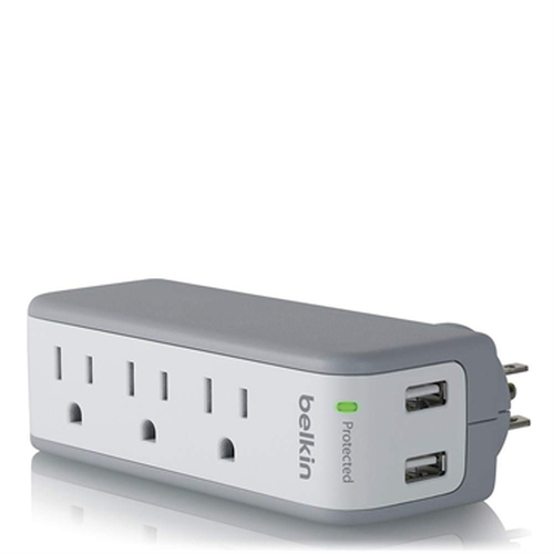 Belkin BST300bg Grey, White 3 AC outlet(s)