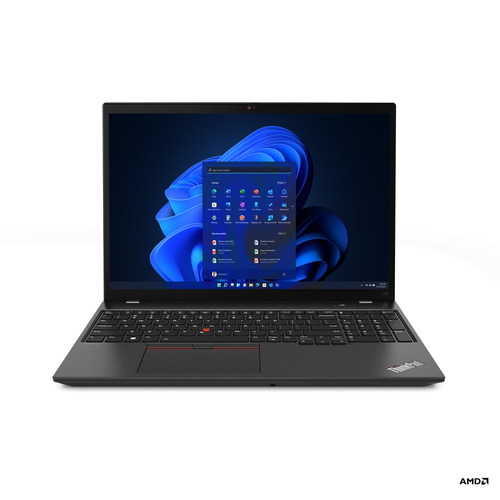 Lenovo ThinkPad T16 6650U Notebook 40.6 cm (16") WUXGA AMD Ryzen™ 5 PRO 16 GB LPDDR5-SDRAM 256 GB SSD Wi-Fi 6E (802.11ax) Windows 11 Pro Black
